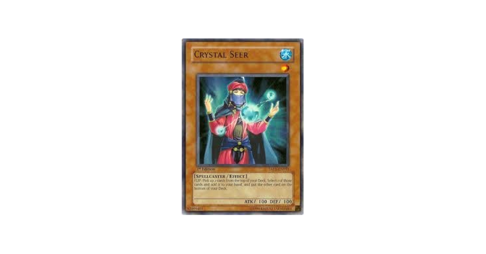 Amazon.co.jp: 遊戯王 英語 水晶の占い師 ウルトラレア 1ST : ホビー